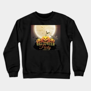 Halloween Party Crewneck Sweatshirt